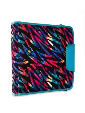 Pen+Gear 3-Ring Fashion Binder, 2" O-Rings, Abstract